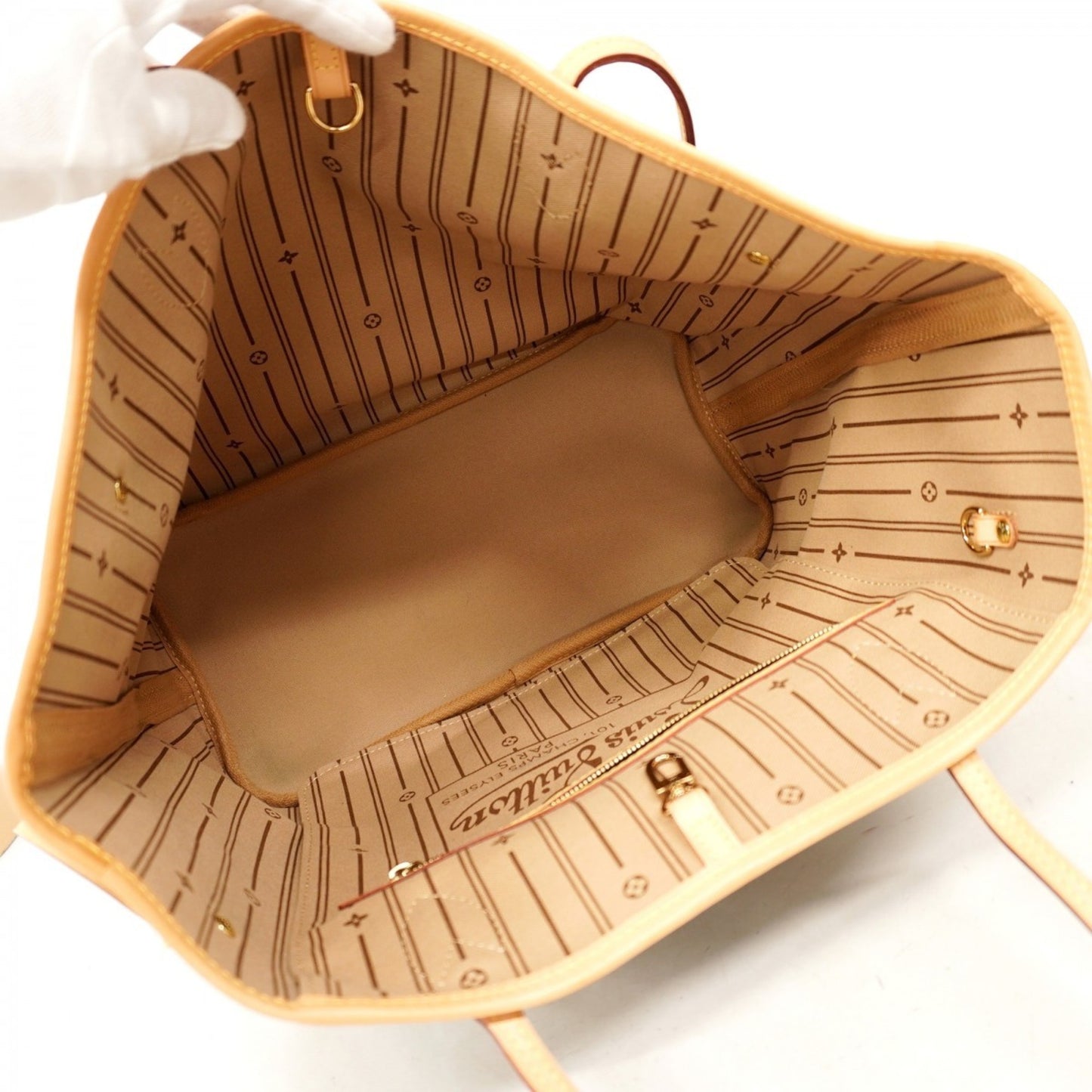 Louis Vuitton Monogram Neverfull Mm Tote Bag M40156 Brown