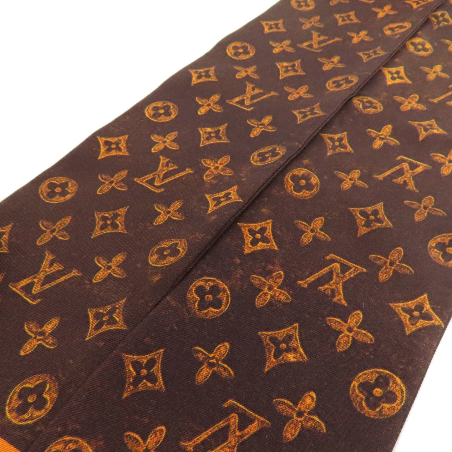 Louis Vuitton Mp2268 Bandeau Catgram Scarf/Muffler Silk