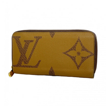 Louis Vuitton Monogram Giant Reverse Zippy Wallet M69353 Brown