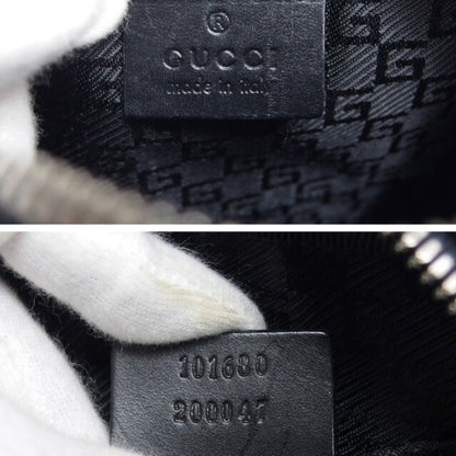 Gucci Canvas Mini Shoulder Bag Sacoche Black