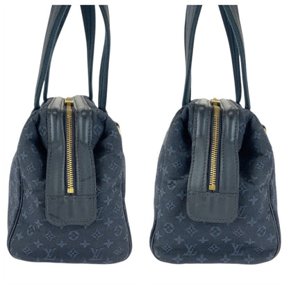 Louis Vuitton Louis Vuitton Monogram Mini Josephine Pn Navy Canvas Leather