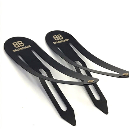 Balenciaga Women'S Holli Xxl Clip Set 2 Snap Hair Clips