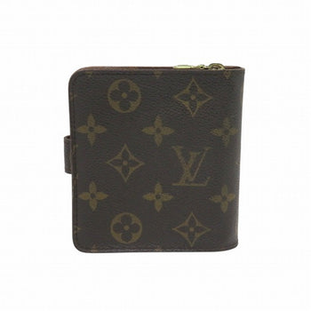 Louis Vuitton Monogram Compact Zip Bi-Fold Wallet M61667