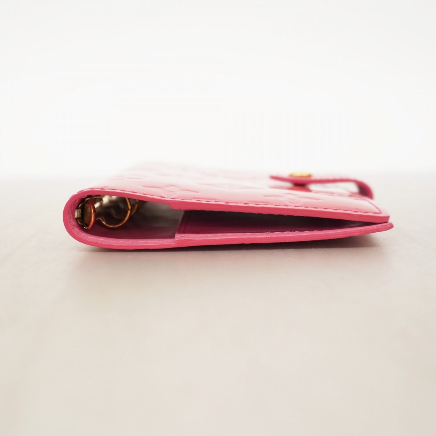 Louis Vuitton Vernis Agenda Pm Planner Cover R2101F Framboise