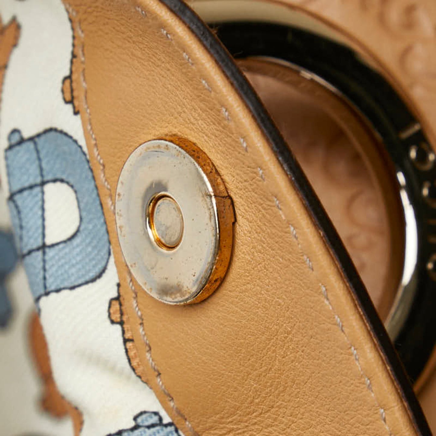 Gucci Guccissima Tote Bag 211982 Beige Leather