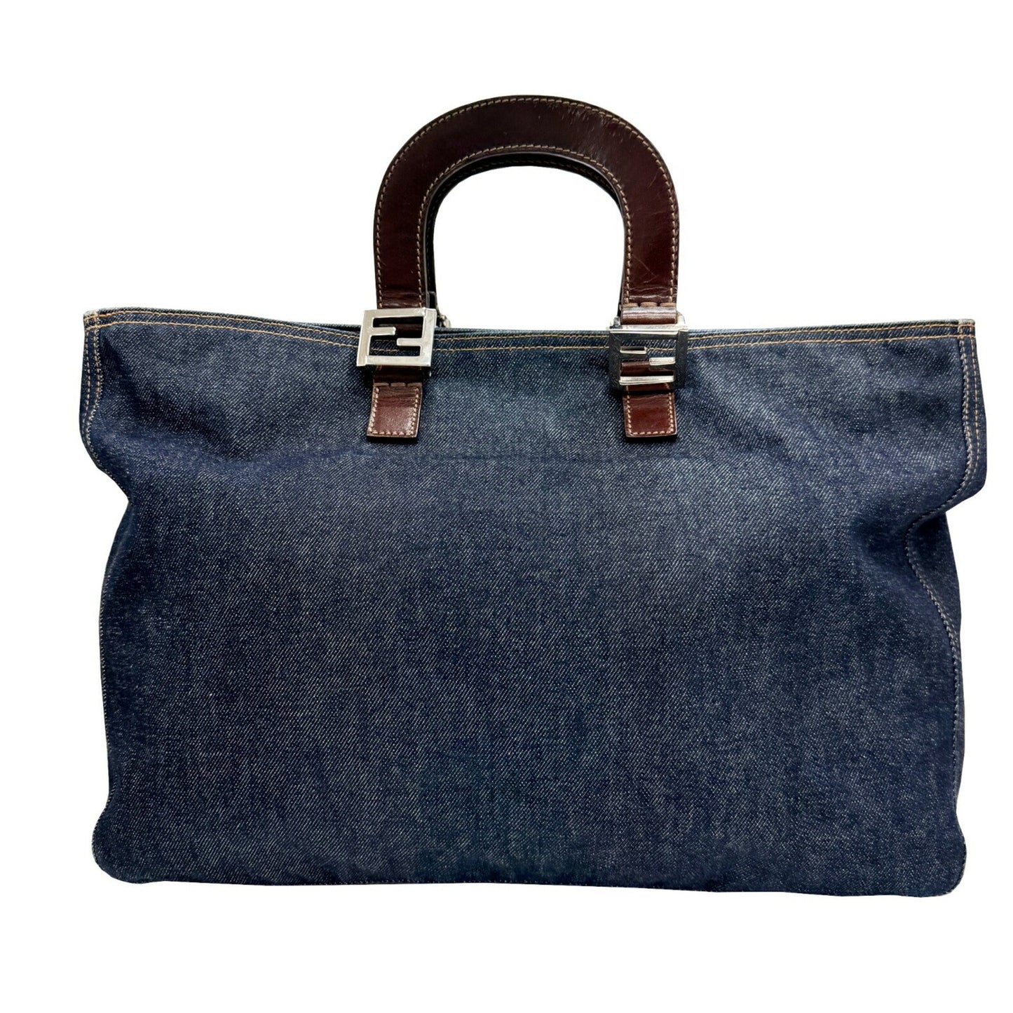 Fendi Denim Tote Bag Handbag 2354