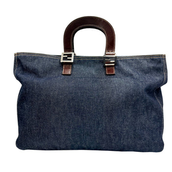 Fendi Denim Tote Bag Handbag 2354