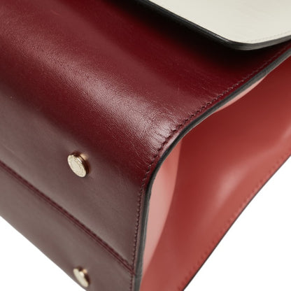 Bvlgari Serpenti Scaglie Top Handle Handbag In Red