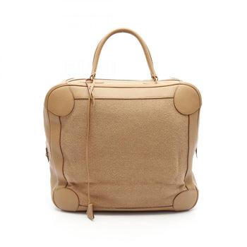 Hermes Herms Omnibus Gm Handbag In Taurillon Clemence Wool