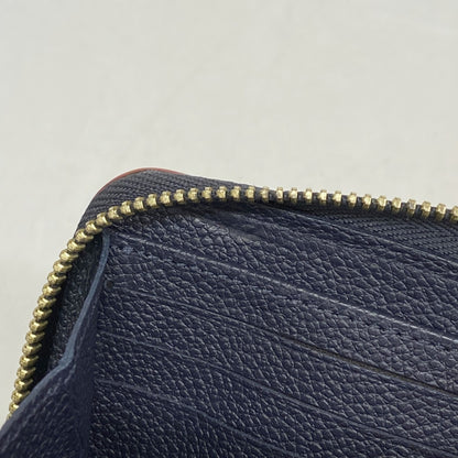 Louis Vuitton Monogram Empreinte Zippy Wallet M62121 Marine Rouge