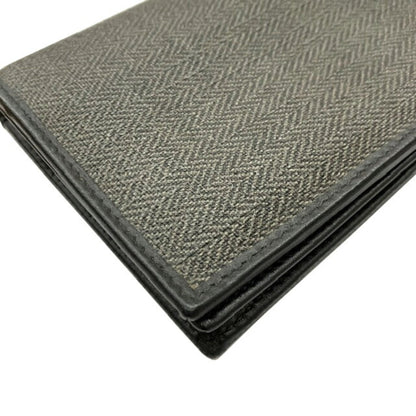 Bvlgari Weekend Bifold Long Wallet 32582 Leather Gray