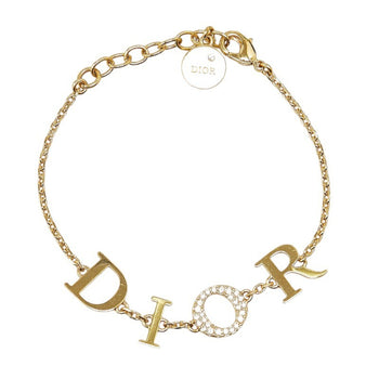 Christian Dior Dior Dio(R)Evolution Rhinestone Chain Bracelet Plated