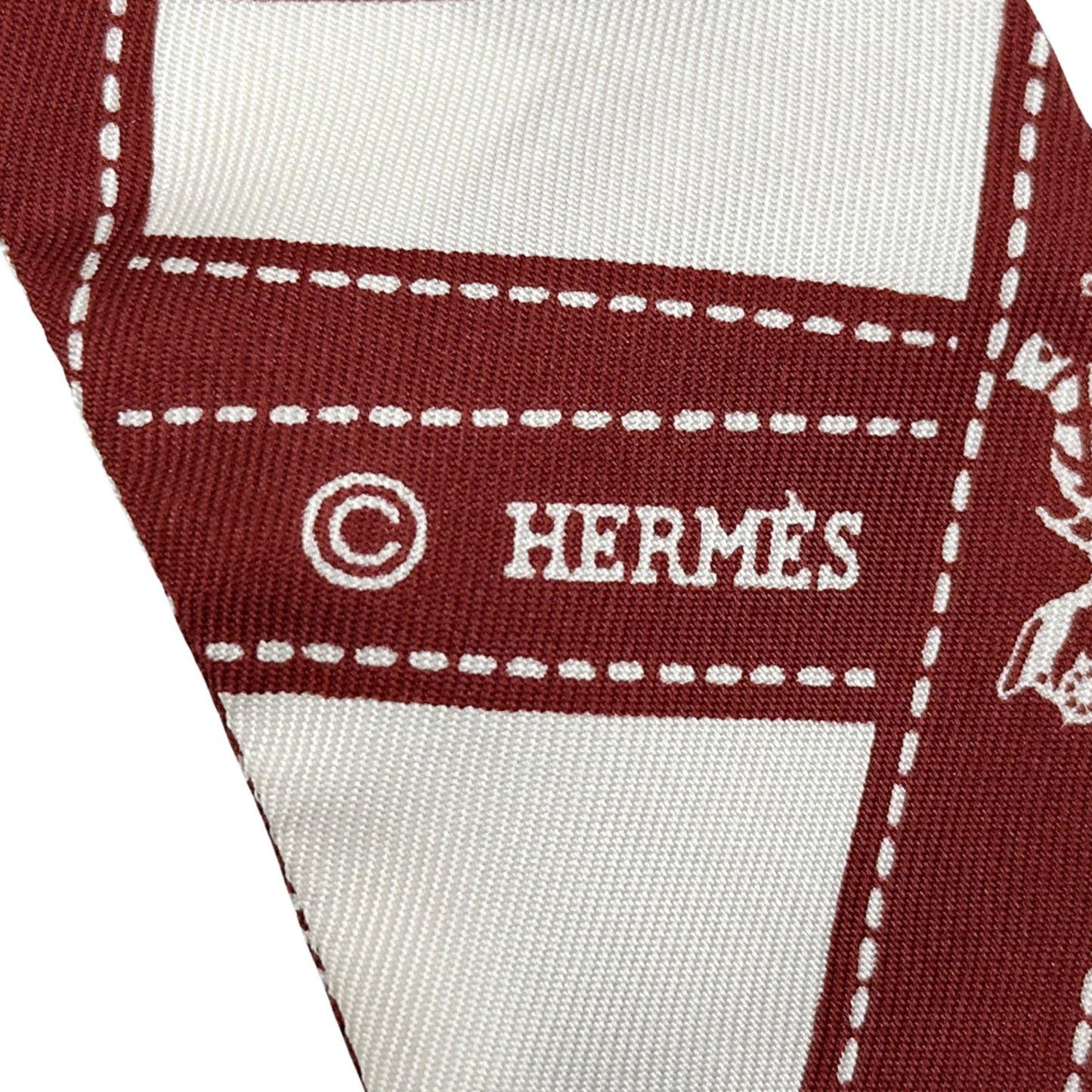 Hermes Herms Voluduc Twilly Scarf