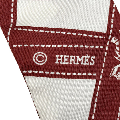 Hermes Herms Voluduc Twilly Scarf