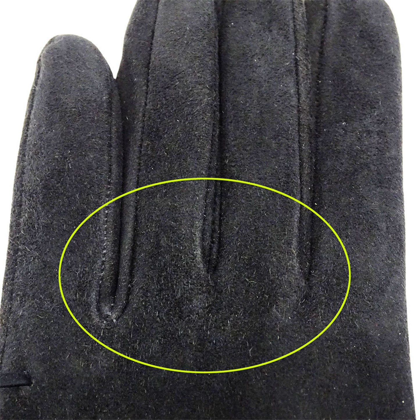 Hermes Herms Women'S Suede Gloves