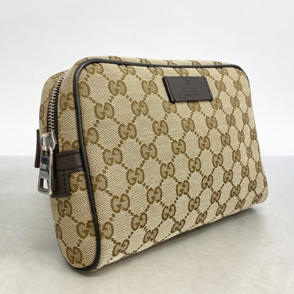 Gucci Waist Bag Gg Canvas 449174 Brown