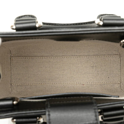 Gucci Gg Embossed Jumbo Handbag/Shoulder Bag 2Way 696010 Black Leather