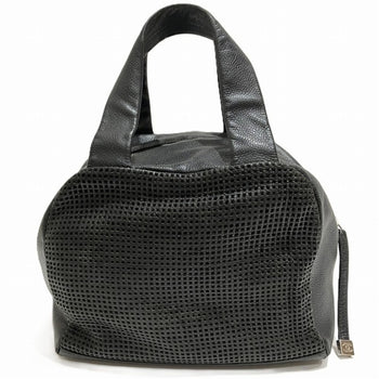 Chanel Coco Mark Caviar Skin Mesh Leather Bag Handbag