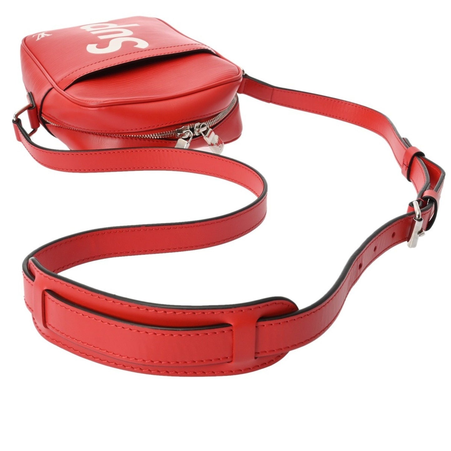 Louis Vuitton Louis Vuitton Epi Danube Pm Supreme Collaboration Red/White M53417