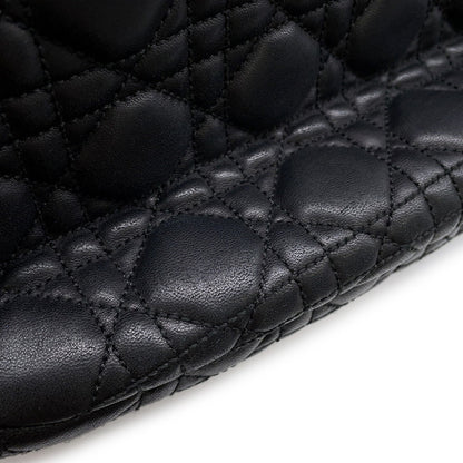 Christian Dior Cannage Leather Shoulder Bag