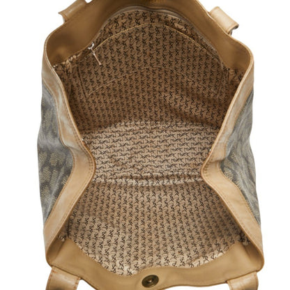 Saint Laurent Ysl Logo Zebra Tote Bag