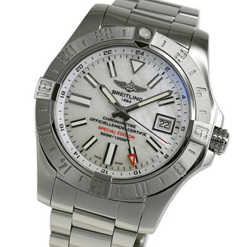 Breitling Avenger Ii Gmt Mother-Of-Pearl Watch