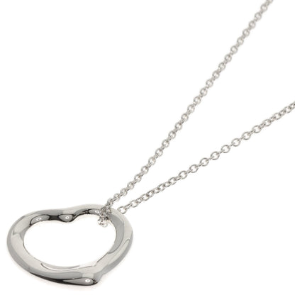 Tiffany & Co. Open Heart Necklace In Silver