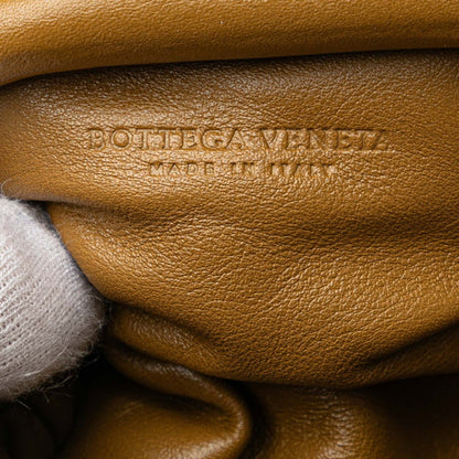 Bottega Veneta The Pouch Shoulder Bag In Brown Leather