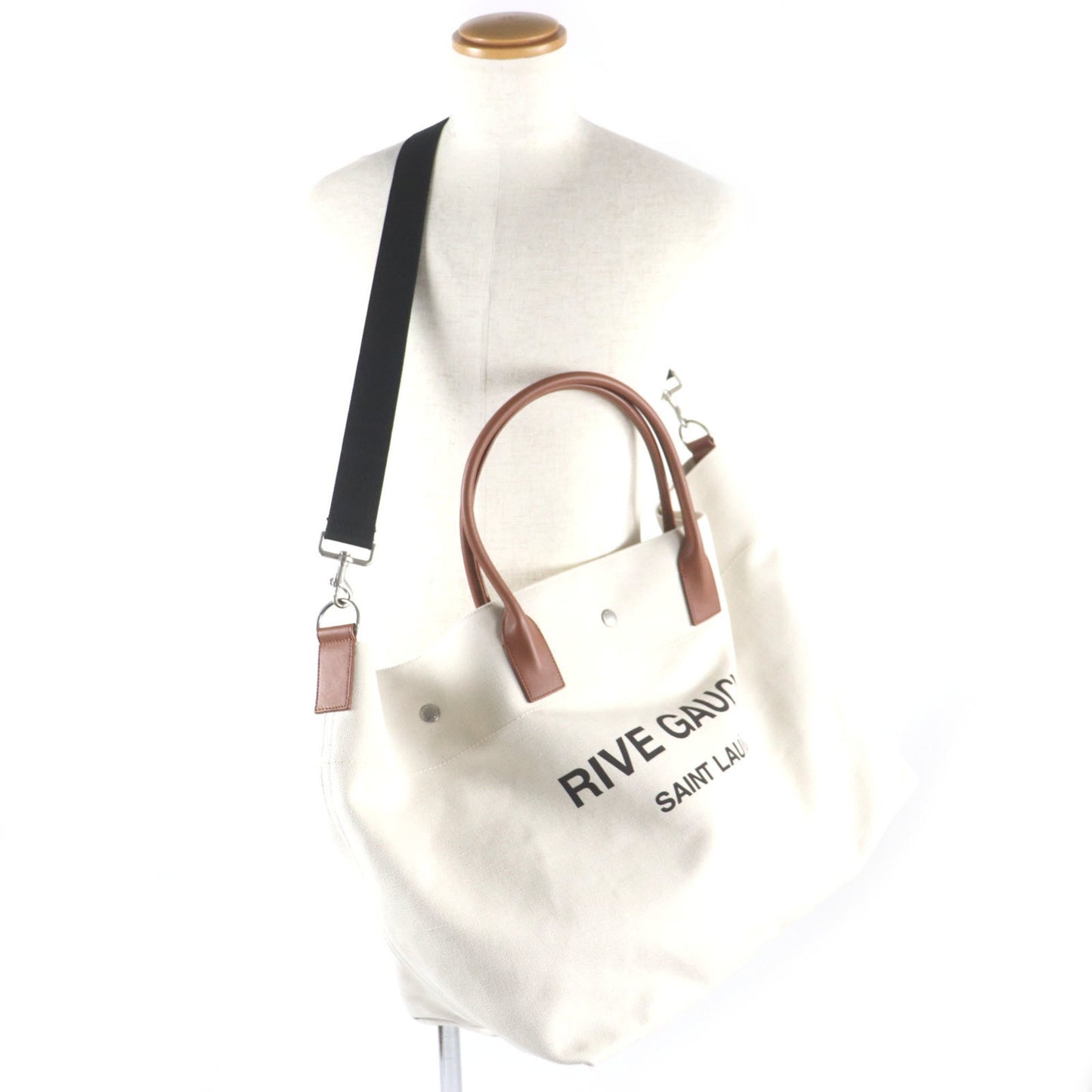 Saint Laurent 685543 Rive Gauche Maxi 2-Way Shopping Bag