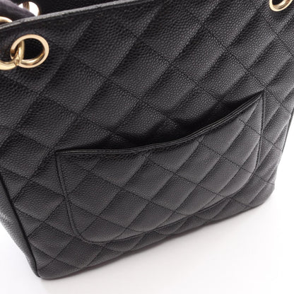 Chanel Matelasse Pst Tote Bag In Grained Calfskin Leather