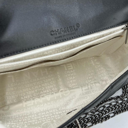 Chanel Chocobar Handbag In Black Lambskin