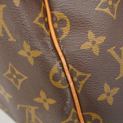 Louis Vuitton Monogram Keepall 55 Boston Bag M41424 Brown