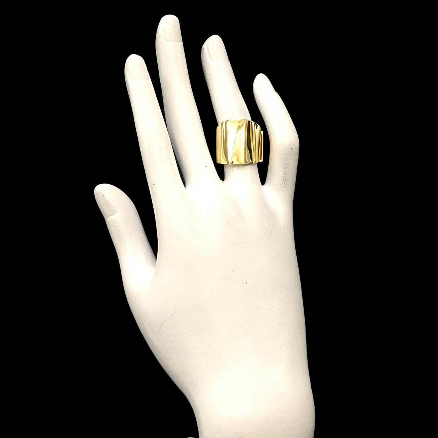 Gucci Gucci Ring #10 18K Yg Yellow Gold 750