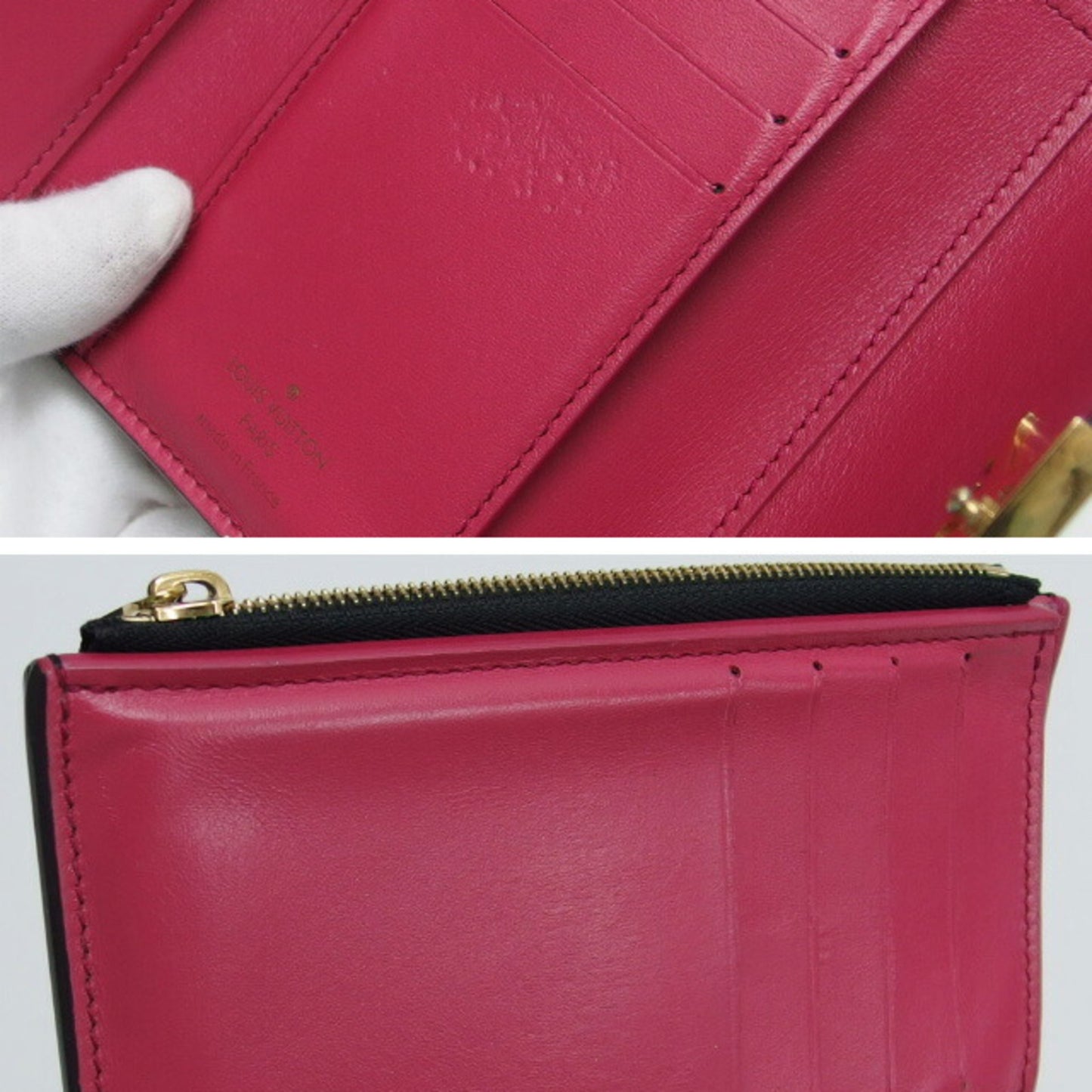 Louis Vuitton Portefeuille Capucines Tri-Fold Wallet Black