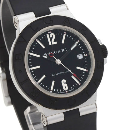 Bvlgari Bb40At Alum Date Watch Rubber