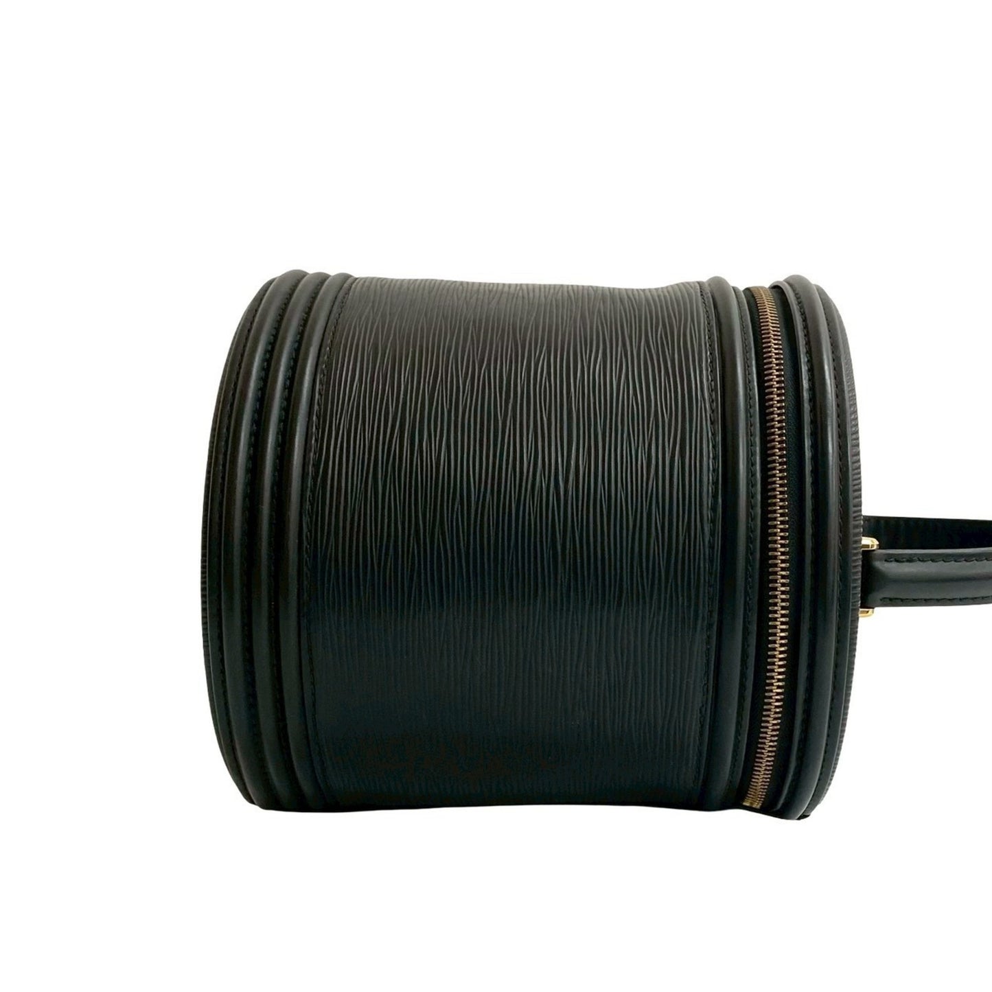 Louis Vuitton Vintage Cannes Epi Leather Handbag Vanity Bag Noir Black 13489