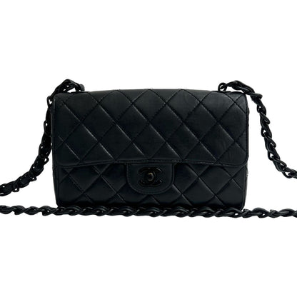 Chanel Matelasse Coco Lambskin Leather Chain Shoulder Bag