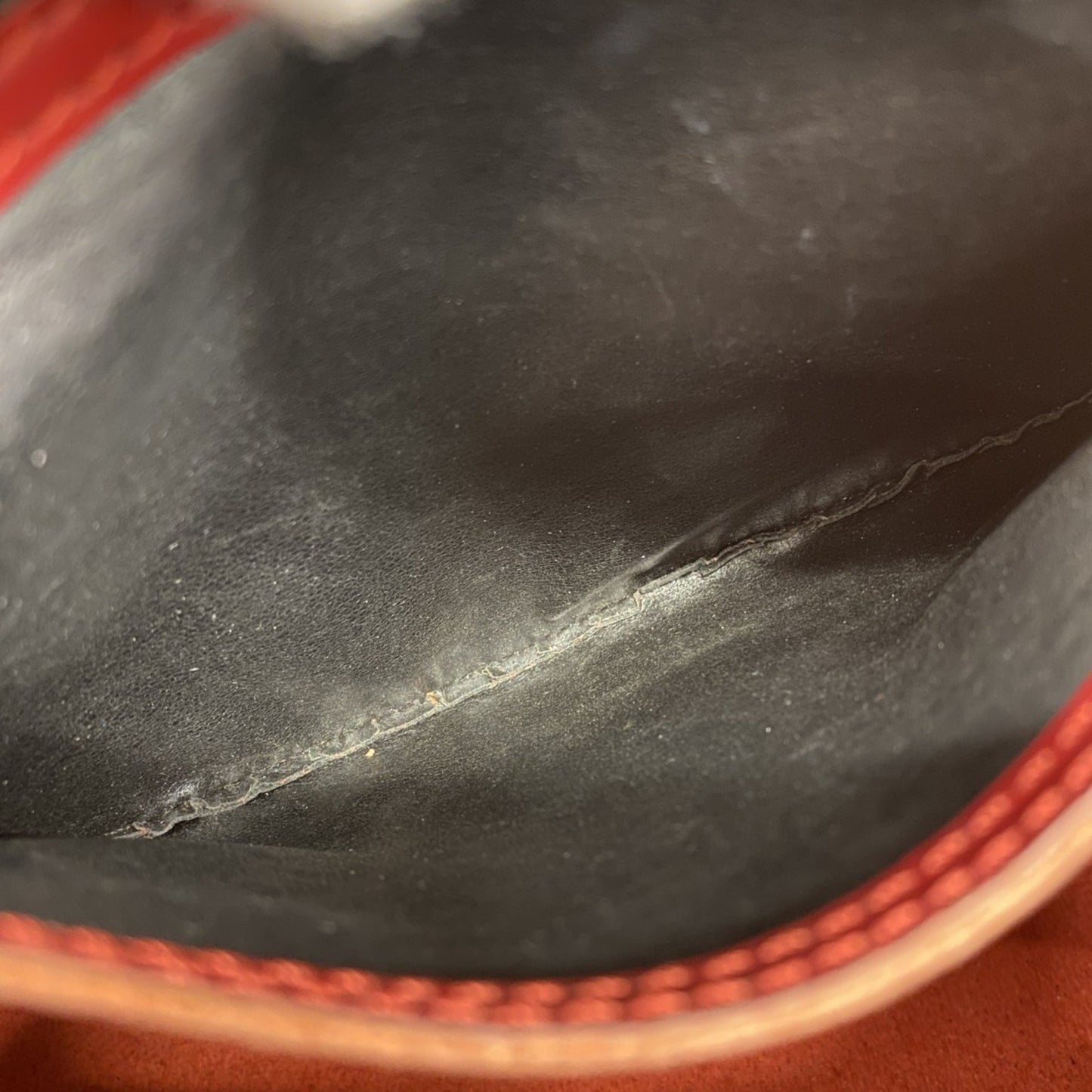 Louis Vuitton Epi Speedy 25 Handbag M43017 Castilian Red