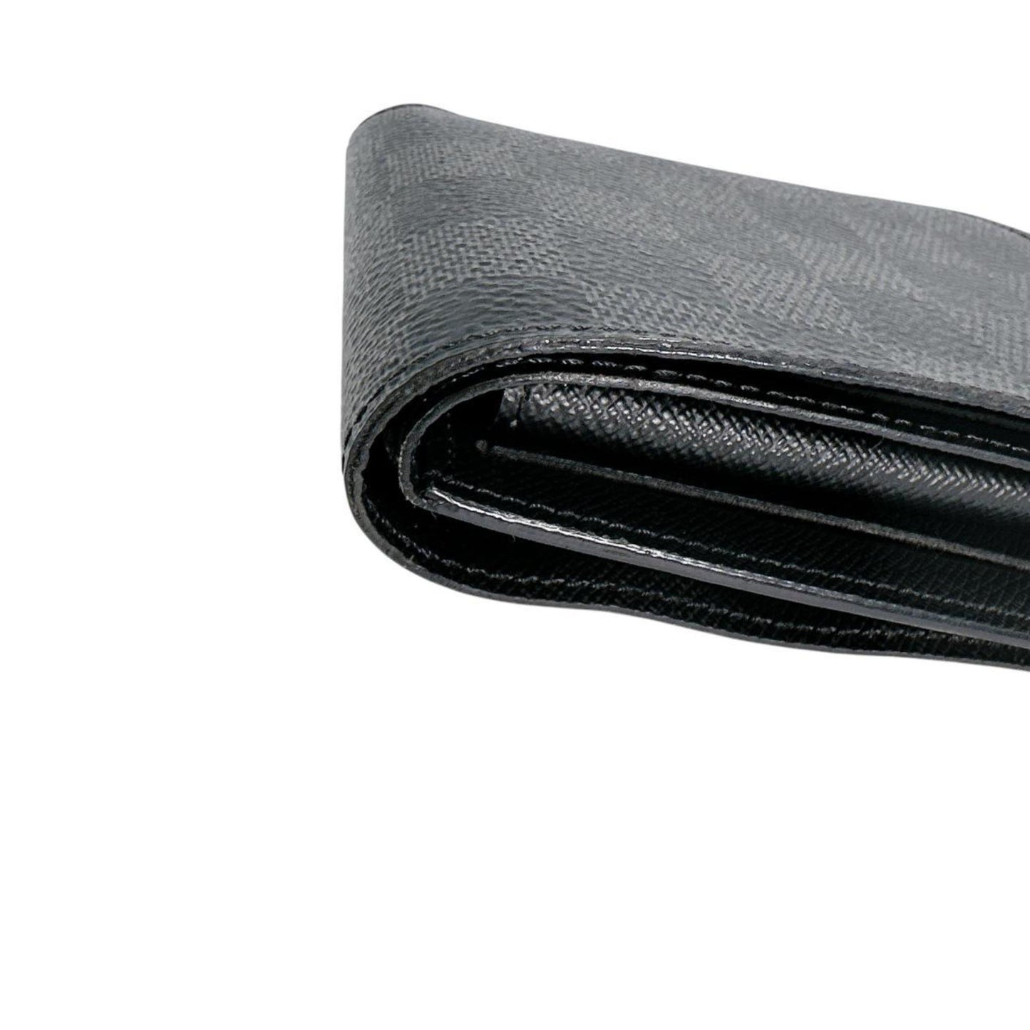 Louis Vuitton Louis Vuitton Bi-Fold Wallet Wallet Damier Graphite Portefeuille Marco Canvas N62664