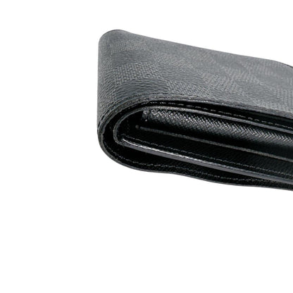 Louis Vuitton Louis Vuitton Bi-Fold Wallet Wallet Damier Graphite Portefeuille Marco Canvas N62664