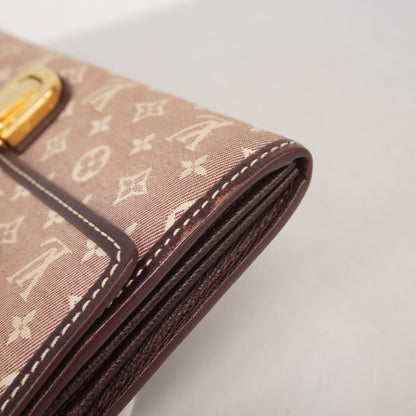 Louis Vuitton Monogram Idylle Portefeuille Sarah Long Wallet M63008 Sepia