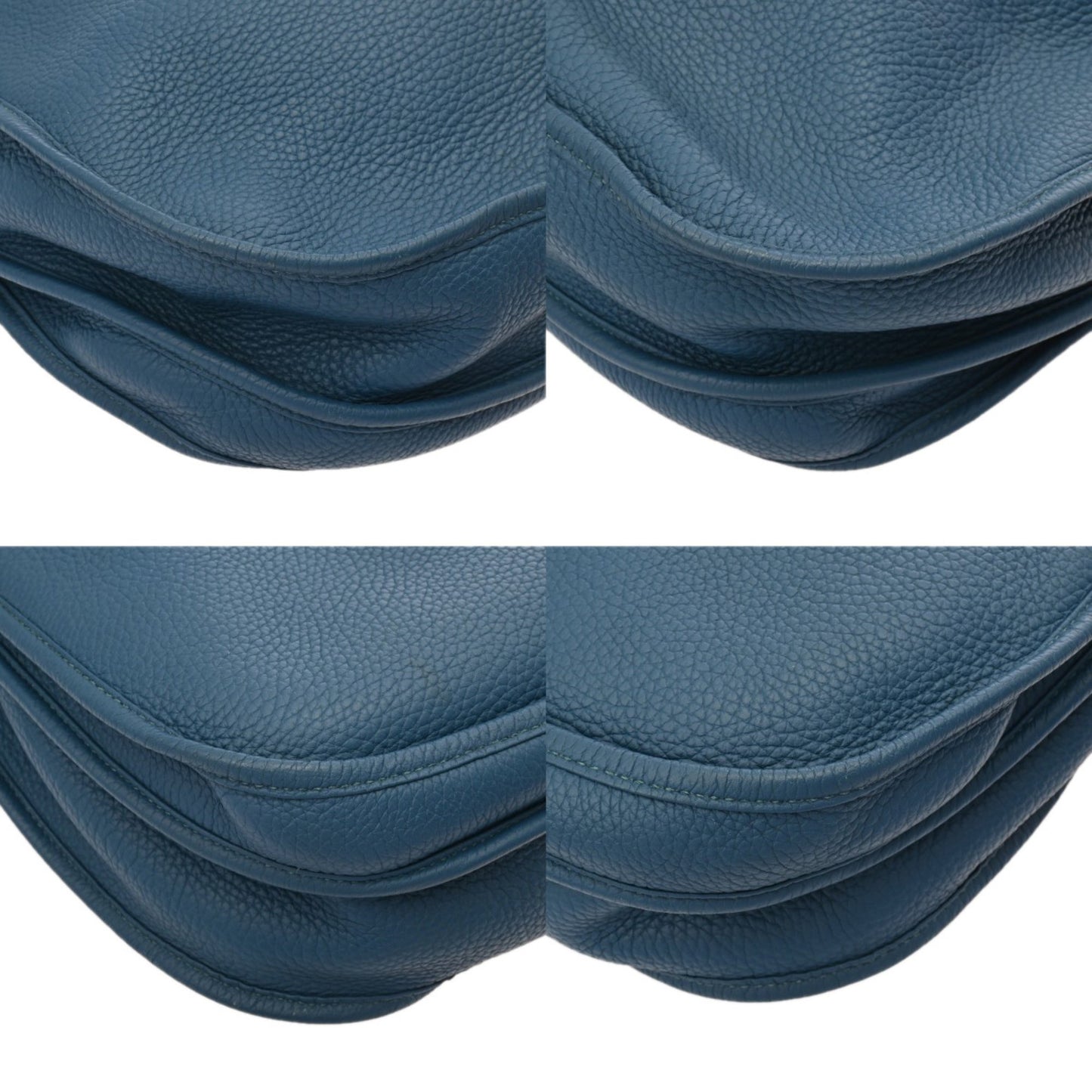 Hermes Evelyn 3 Tgm Blue P Stamp (Circa 2012)