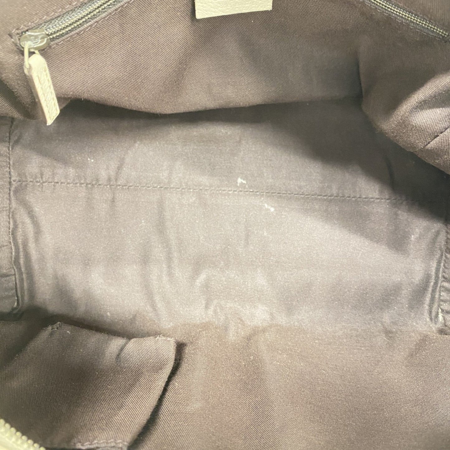 Gucci Gg Canvas Handbag 153026 Brown Beige Champagne