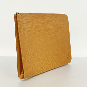Louis Vuitton Epi Poche Document Clutch Bag M54498 Zipangu Gold
