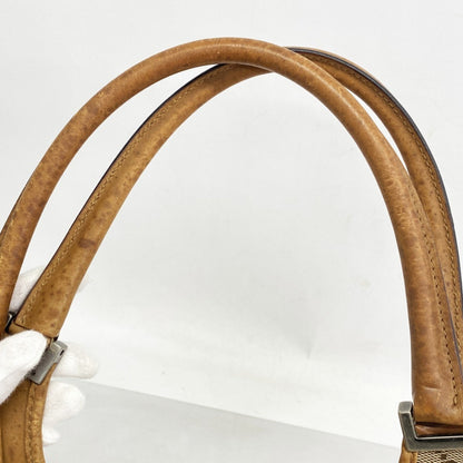 Gucci Gg Canvas Jackie Handbag 01719 Brown