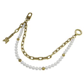 Louis Vuitton Women'S Metal And Glass Pearl Bag Charm Chain/Belt Charm