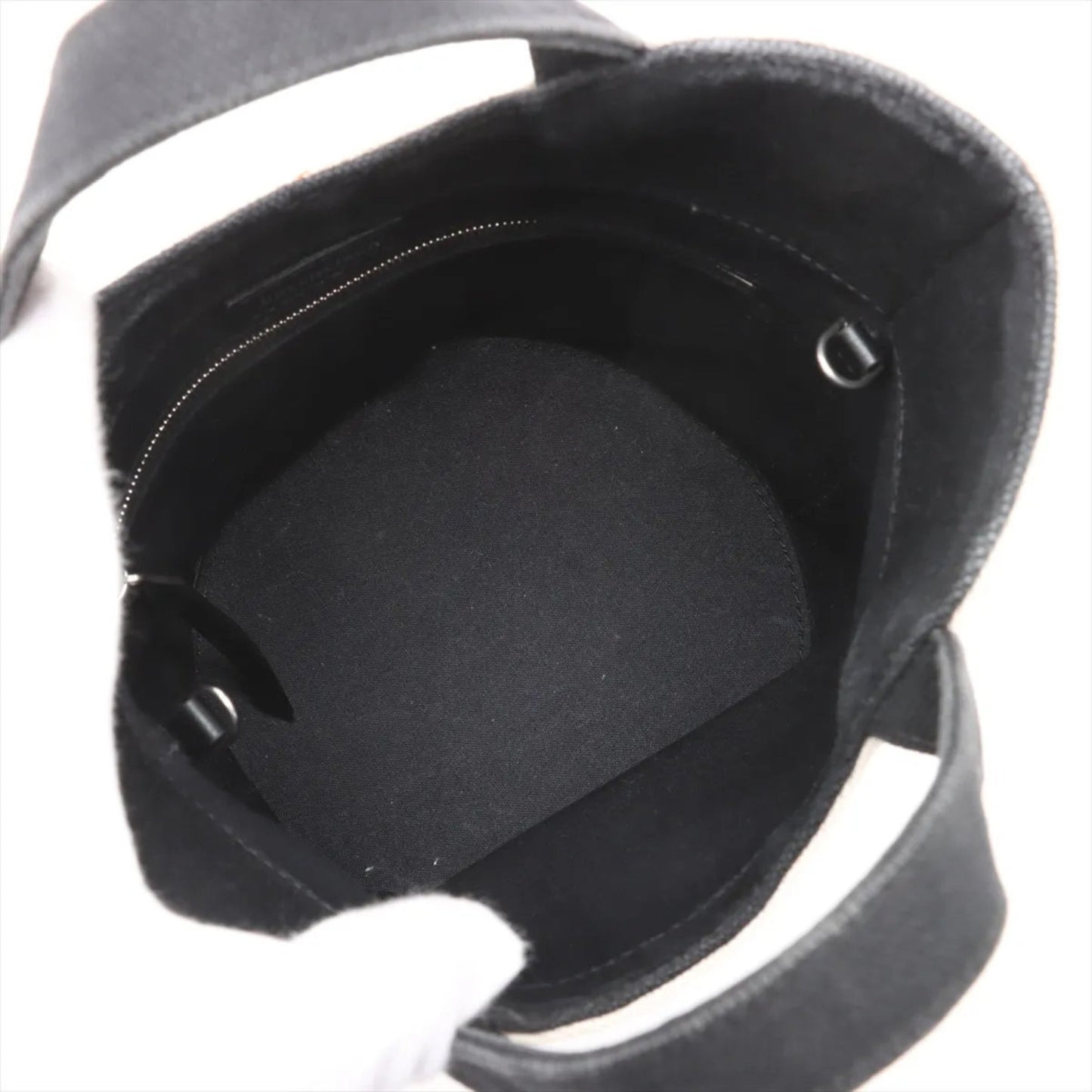 Balenciaga Wave Tote Bag Xs Leather 2-Way Shoulder Bag/Crossbody Handbag 619979 Black Genuine