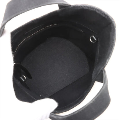 Balenciaga Wave Tote Bag Xs Leather 2-Way Shoulder Bag/Crossbody Handbag 619979 Black Genuine