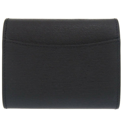 Dunhill Leather Black Coin Case Purse Wallet 1360