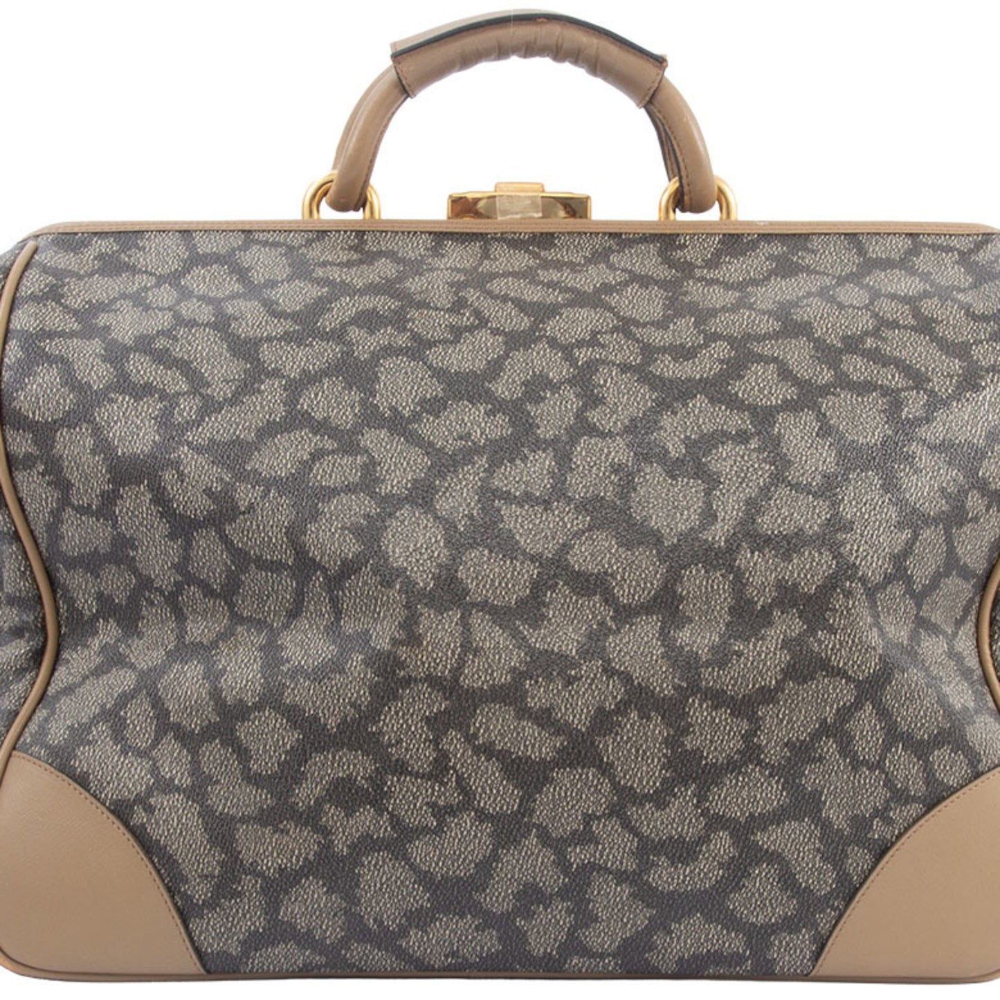 Yves Saint Laurent Doctor Bag Handbag Brown